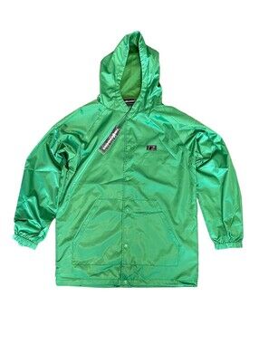 The Hundreds Kelly Green Full Snap Polyester Long Sleeve Jacket Men’s Size Large